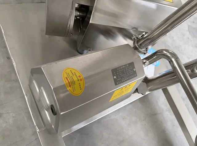Bomba de impulsión CIP